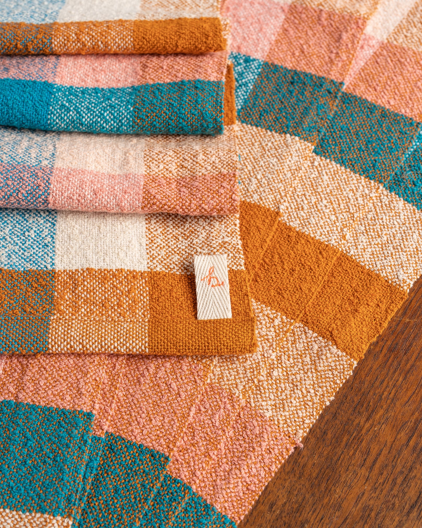 Lara Colorblock Tea Towel